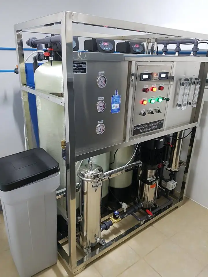 1000LPH осмоса inversa purificador de agua Промышленная