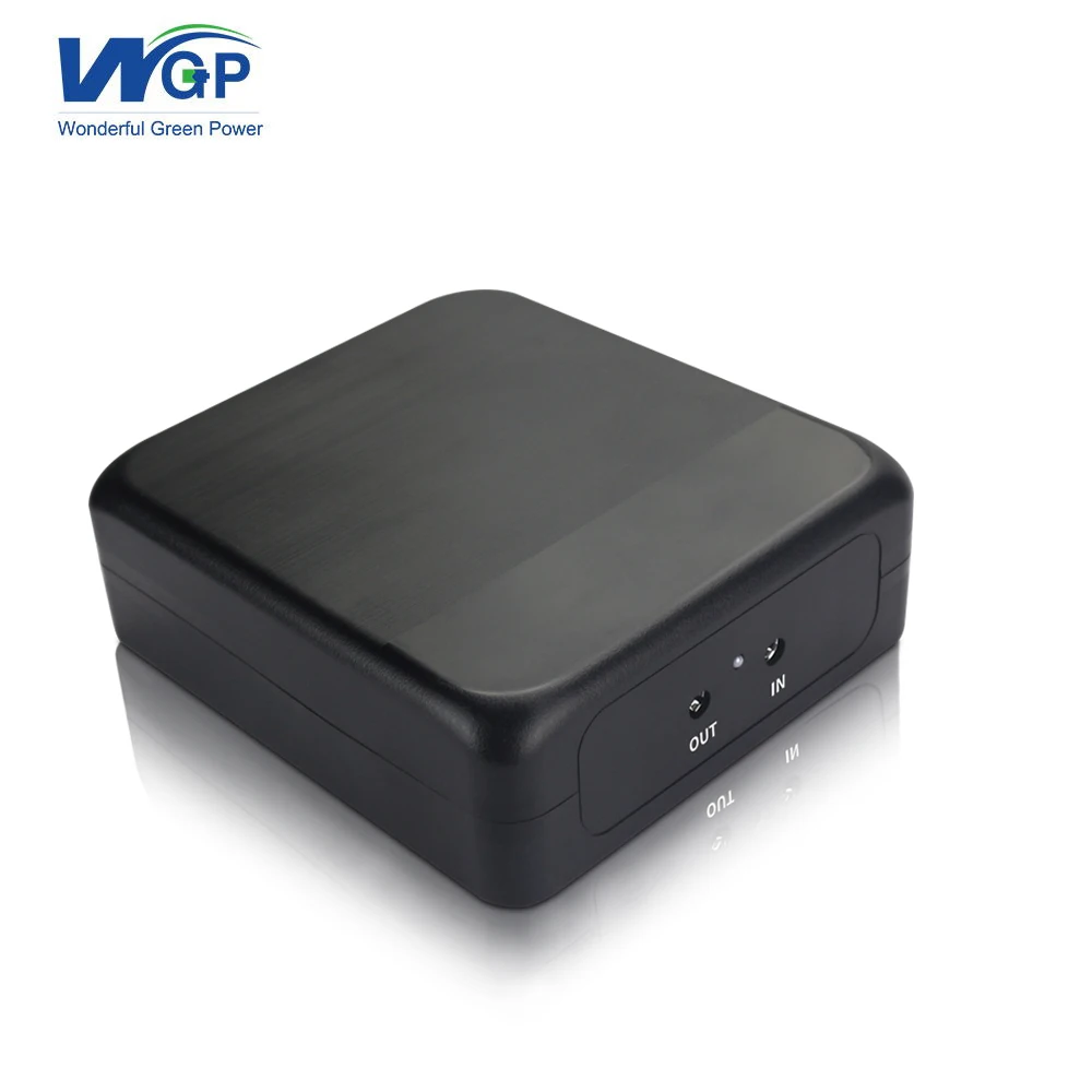 High Power 18650 Lithium Battery Backup Power Supply Online 24V DC Mini UPS for ONT CPE WIFI Router CCTV Camera