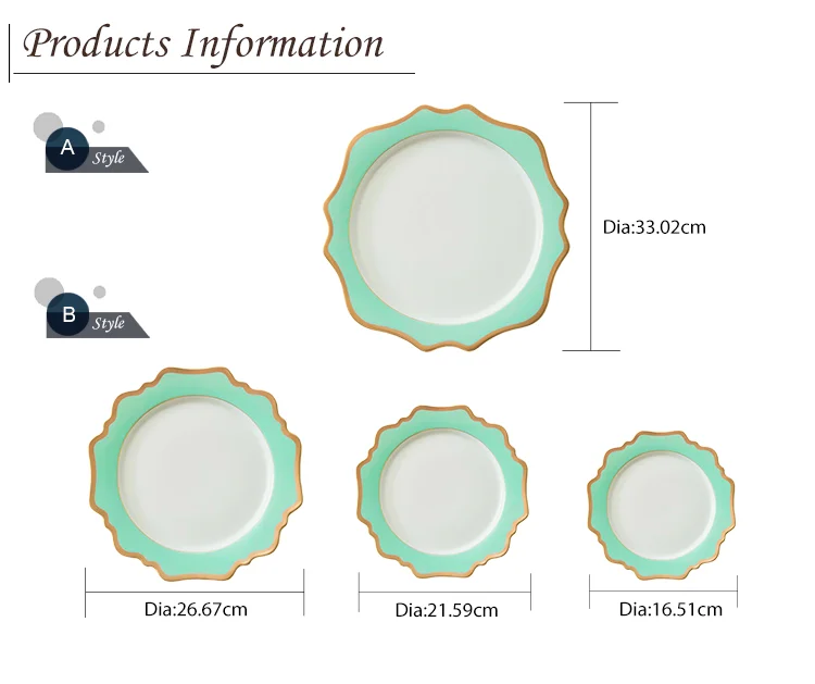 Wholesale Porcelain Dinnerware Set Gold Plated Dubai Ceramic Dinnerware Set Buy Dinnerware Set