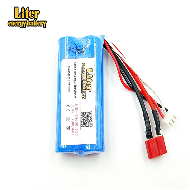 7 4 V 1800 mAh модель самолета Вертолет высокой разрядки 15c 18650 2 S 12428 RC автомобиль литиевые батареи