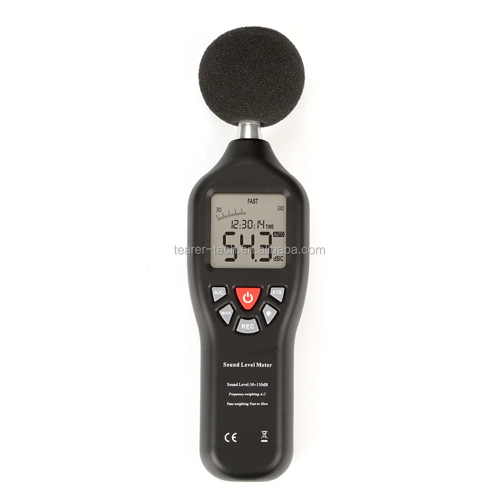 Portable 30-130dB LCD Digital Noise Detector Decibel Meter TL-202 Portable 30-130dB LCD Digital Noise Detector Decibel Meter TL-202