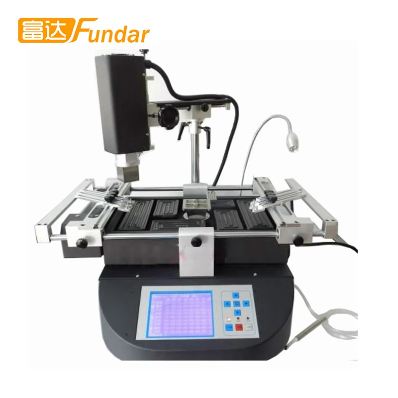 High Quality with Touch Screen Interface Bga Rework Station Honton Ht R490 Upgrade From Sp360 Bga Rework Station