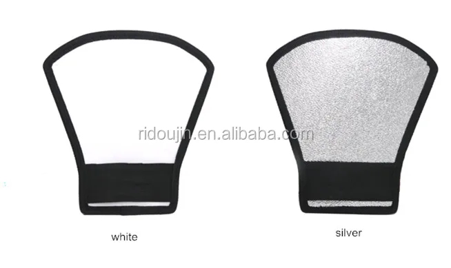 DSLR Camera Photography Speedlite Flash Diffuser with Reflection Feature