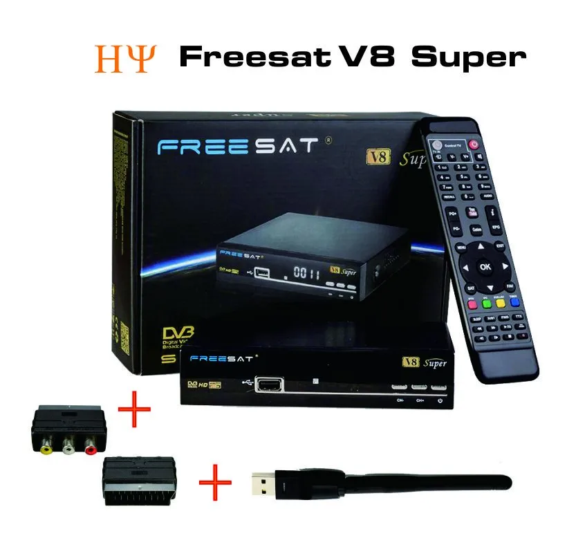 Freesat V8 Super Power Vu Hd Ontvanger 