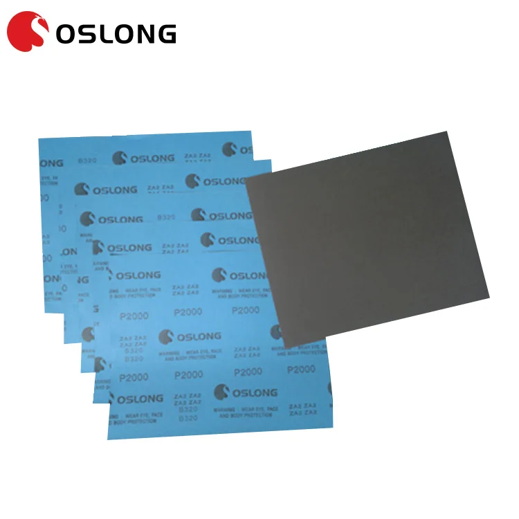 Good Quality and Low Price Silicon Carbide Waterproof Sandpaper Sheet