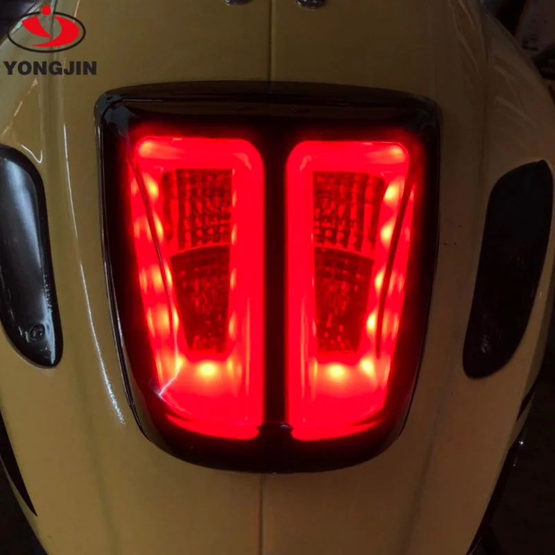 Задний фонарь для мотоцикла с прозрачными линзами для V-espa sprint и primavera