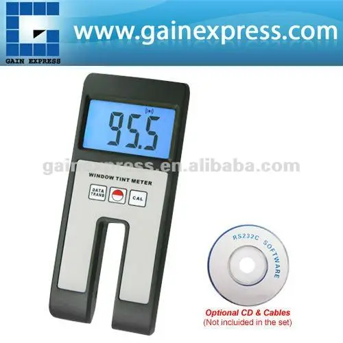 WTM-1000 портативный цифровой окна оттенок визуальный пропускания света стеклянной пленки метр 0~100% диапазон
