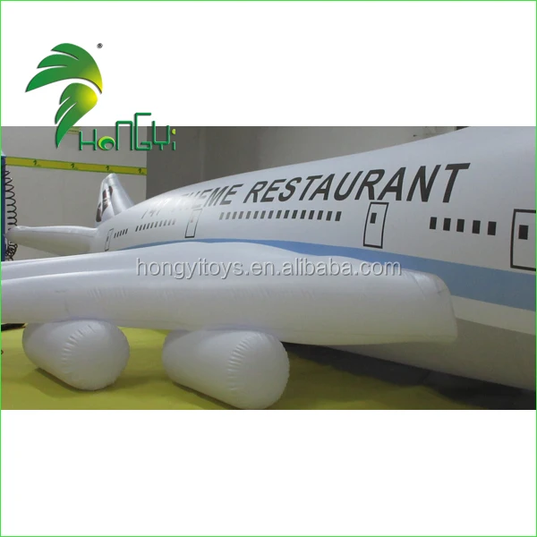 Customized Pvc Inflatable Plane , Inflatable Airplane Model