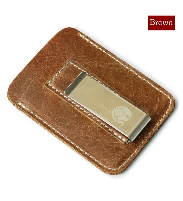 Pince à Billets En Laiton Robuste - Porte-Carte En Métal Élégant Et Pratique Pour Hommes
