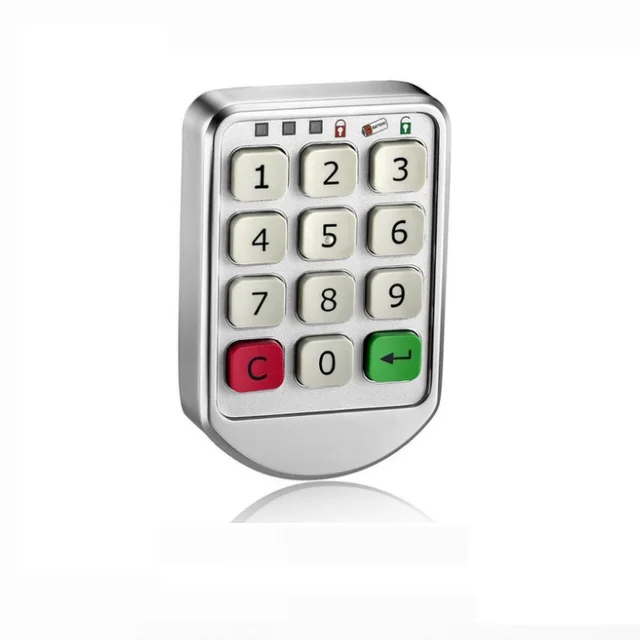 Metal Digital Electronic Cabinet Lock with Code for Office Drawers Swimming Pool Cabinet Lock