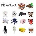 Minecraft Plush Toys 16 26cm My World Zombie Ghost Doll Wolf Sketelon Enderman Ocelot Stuffed Animals