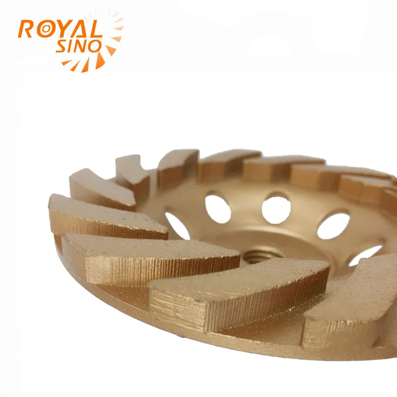 Усовершенствованный сварной Сегментированный алмазный шлифовальный круг Royal