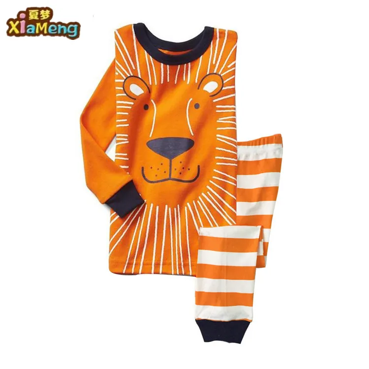 Лидер продаж, высококачественные мягкие хлопковые пижамы для детей, детские хлопковые пижамы