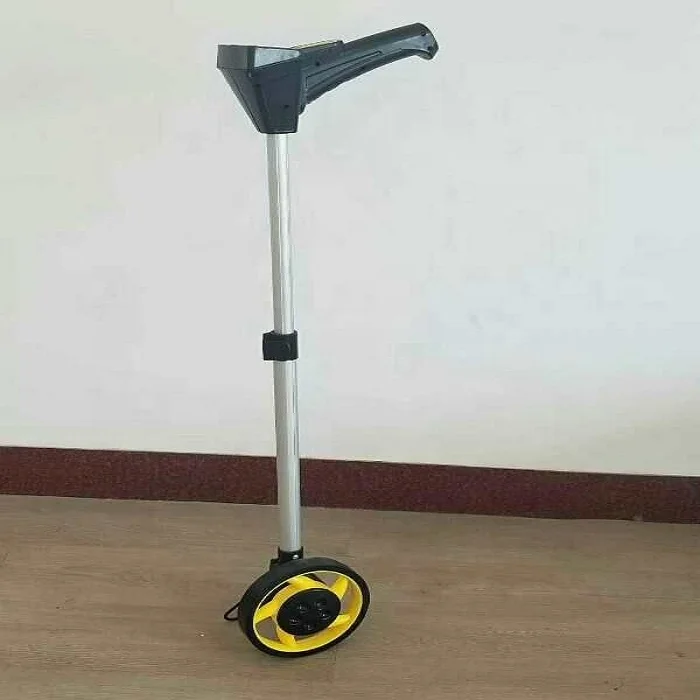 KIG Digital Portable Walking Distance Meter Measuring Wheel Tool Made From Durable Aluminium