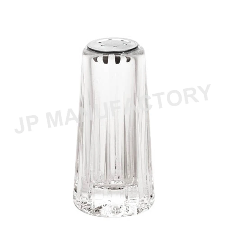 Crystal clear Diamond Cut 45ml Acrylic Salt and Pepper Shaker
