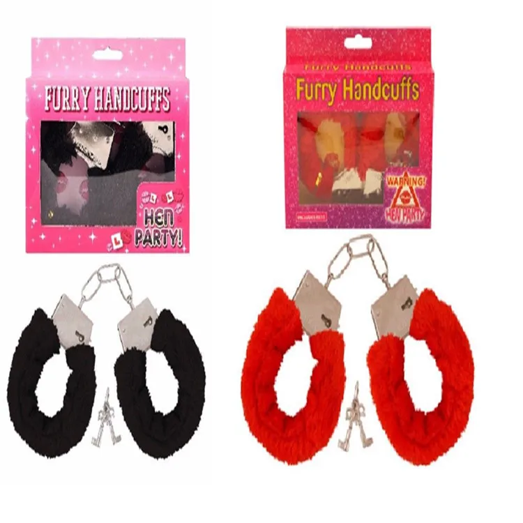 Soft Fur Sex Toy Handcuffs Fluffy Party Sexy Adult Role Play Night Sexy Toys CN380