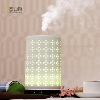 200ml led light color changing ceramic humidifier essential oil aroma diffuser with lamp modern family life fragrance lamp
