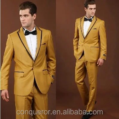 Ultimo Disegno Di Moda Smoking Giallo Vestiti Di Vestito Per Gli Uomini -  Buy Nuovo Design Vestito Degli Uomini Smoking,100% Nuovo Abiti Di  Lana,Custom Abiti Adatti Product on Alibaba.com
