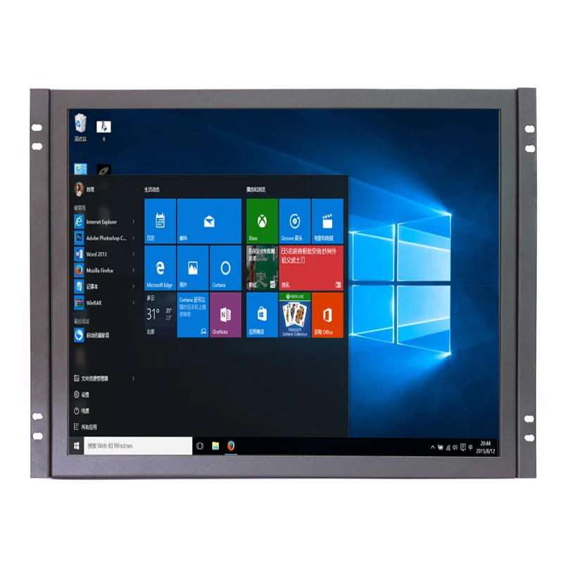 Zhixianda 17 Inch 1280x1024 Industrial LCD Monitor with Touch