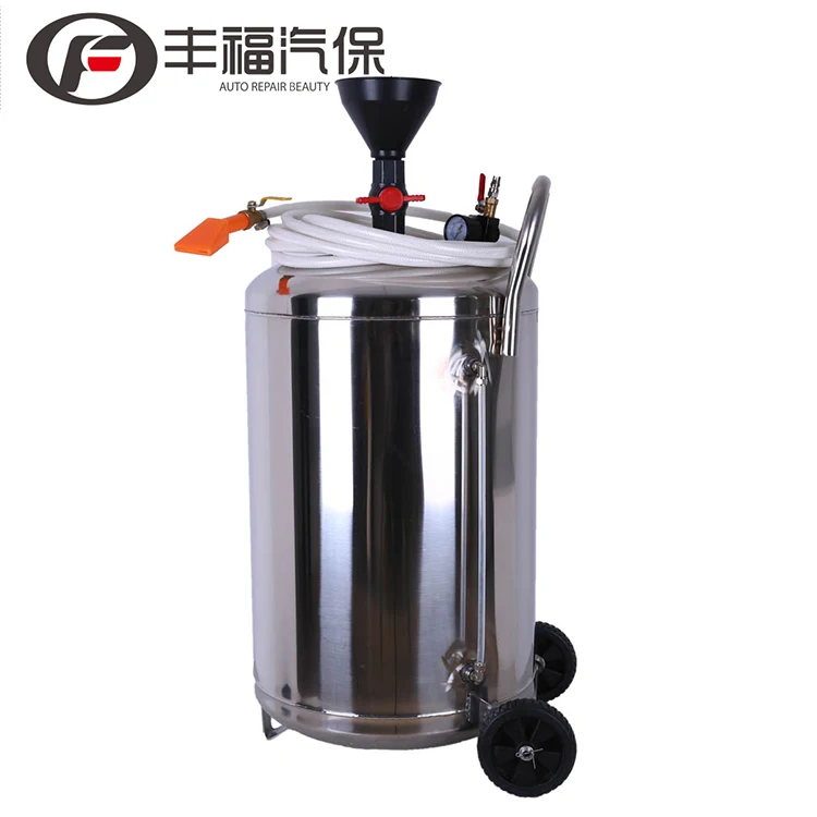 80L Handcart Foam Cleaning Machine Iron Bucket Car Wash Foam Tank