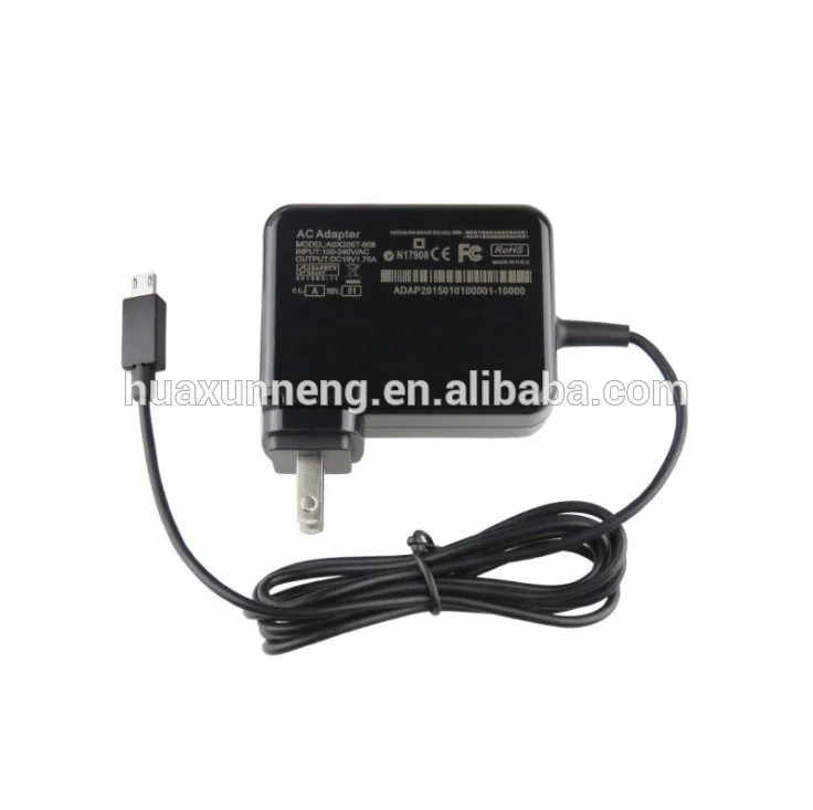 Новый адаптер для ноутбука 19 в 1,75 а 33 Вт для Asus EEEBook X205 X205T X205TA, настенное зарядное устройство