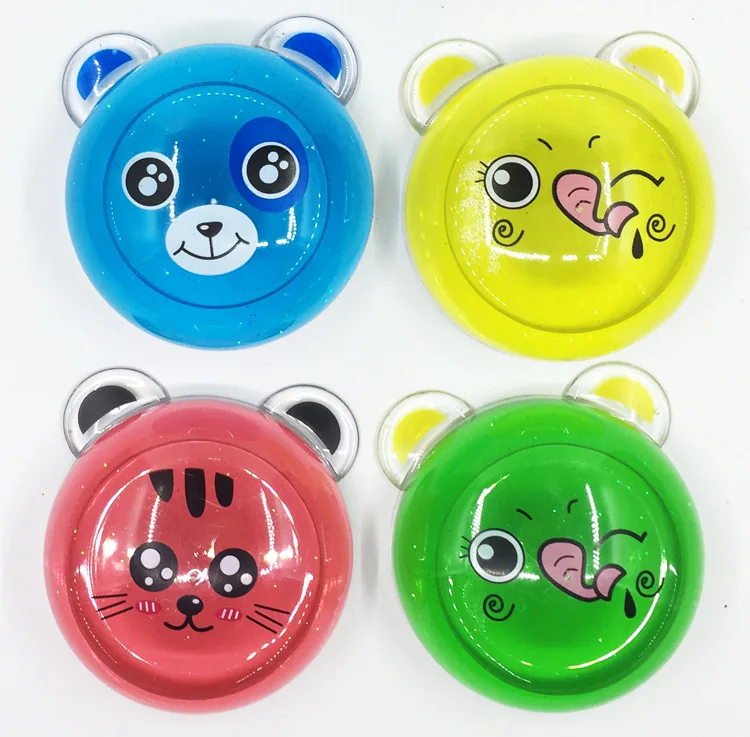 
 Нетоксичные развивающие игрушки «сделай сам», Желейный слайм, игрушка, милый слайм в виде животного с головой медведя  