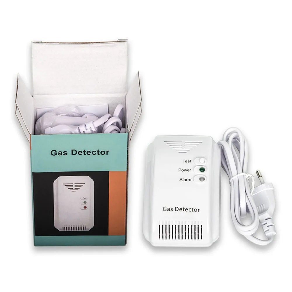 Smart Home Fixed Combustible Methane Lpg Gas Detector Alarm Price,Kitchen Cooking Gas Leak