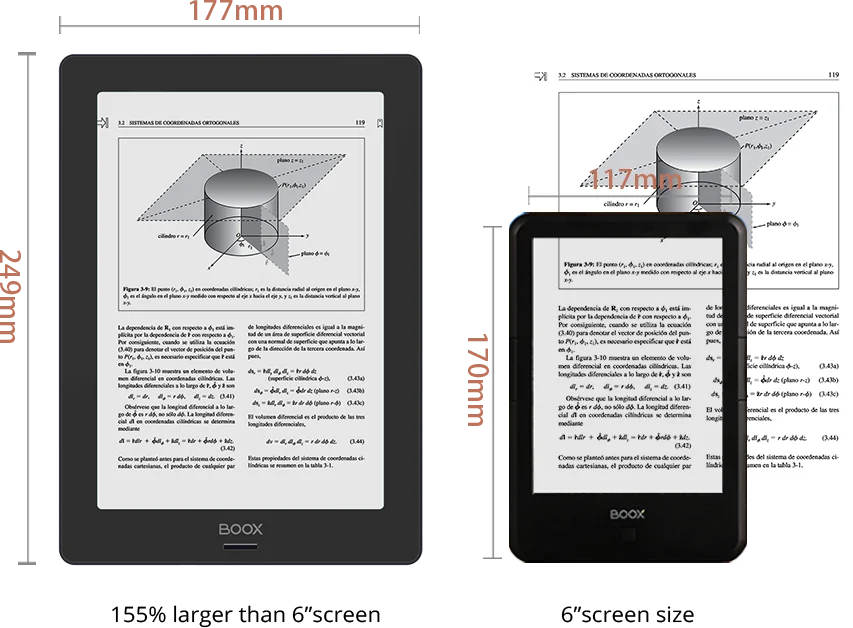 Boox Note S 9.7インチE-INKスクリーン搭載のPDFリーダー