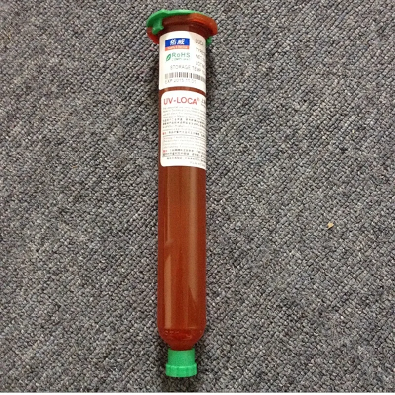 
 Жидкий оптический клей UV LOCA Клей для ремонта iphone и других смартфонов  