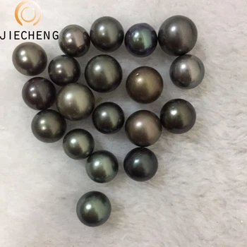 12-13mm Natural Sea World Pearls Perfect Round Top Quality Tahitian Real Sea Pearls