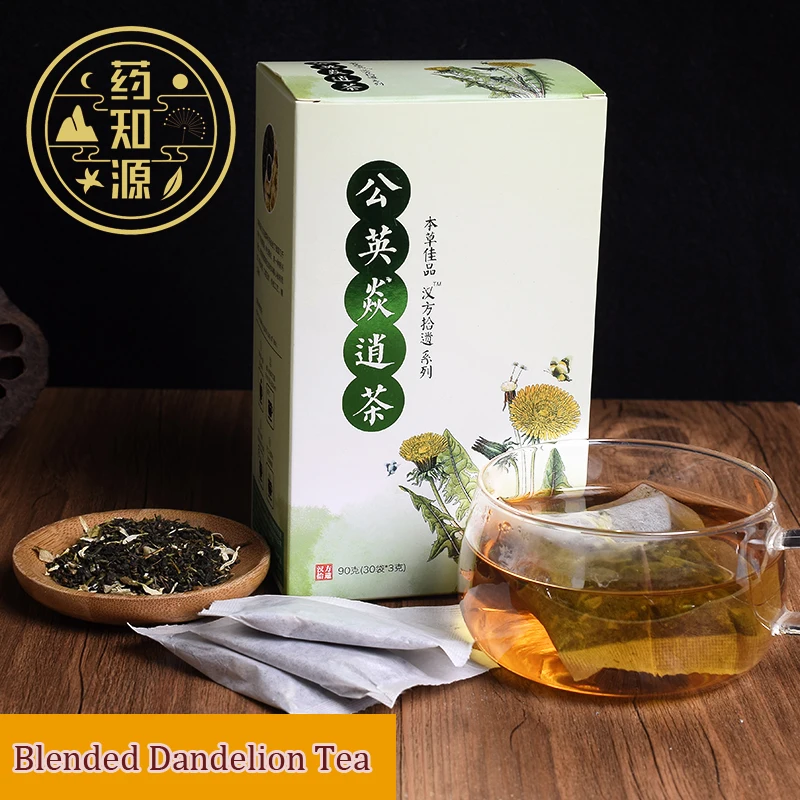 Chinese Clearing Heat Herbal Flavor Dandelion Green Tea Bag - Buy ...