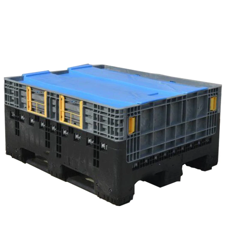 1200x1000x590mm Folding Plastic Pallet Box