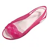 Sandali in gelatina da donna rosa rosa