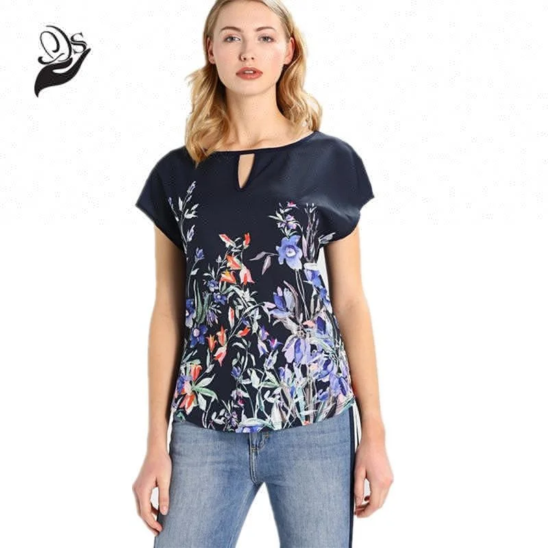 blusa estampada mujer