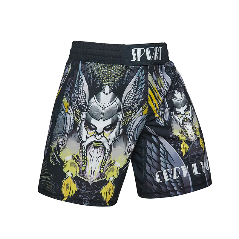 Custom Sublimated MMA Shorts Boxing Fight Gym Shorts for Men