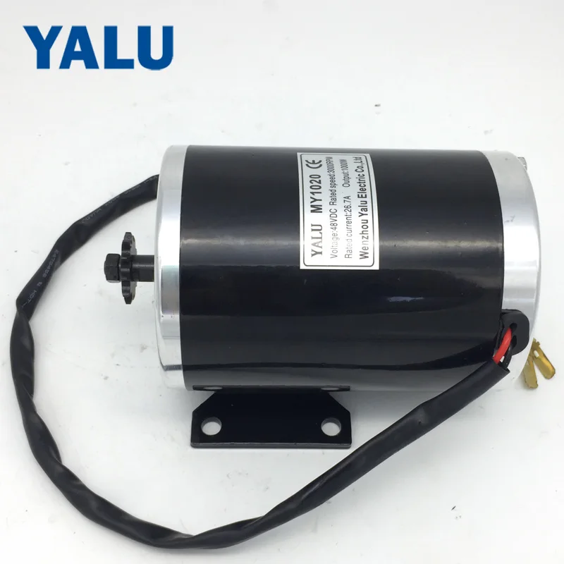 YALU MY1020 48V 1000W Electric Bicycle DC Motor for E Scooter Ebike