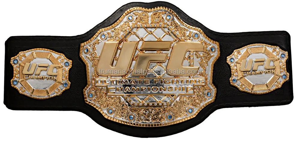UFCカスタムチャンピオンベルト プロ仕様 高品質レザー 耐久性抜群 最