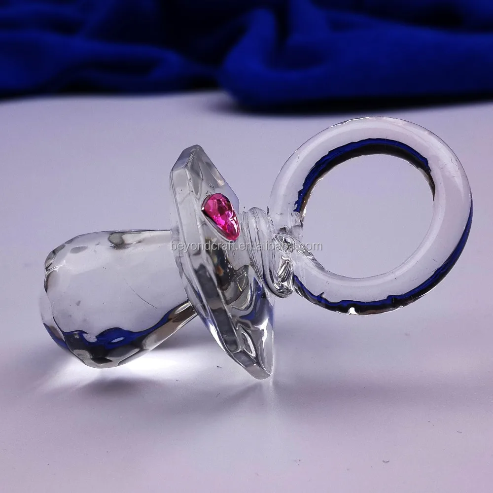 Crystal Pacifier Swarovski Baby Pacifier Swarovski Crystal - Main Image
