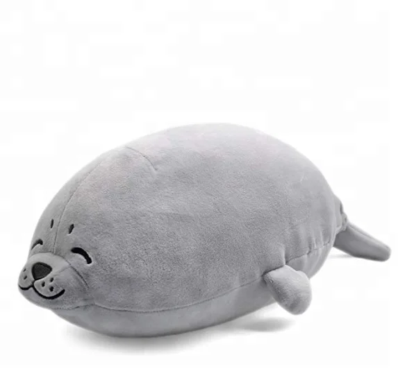 High Quality Spandex Soft Plush Seal Pillow Stuffed Cute Grey Seal Pillow Doll Toy Buy High Quality Spandex Soft Plush Seal Pillow Stuffed Cute Grey Seal Pillow Doll Toy Plush Seal Pillow Toy