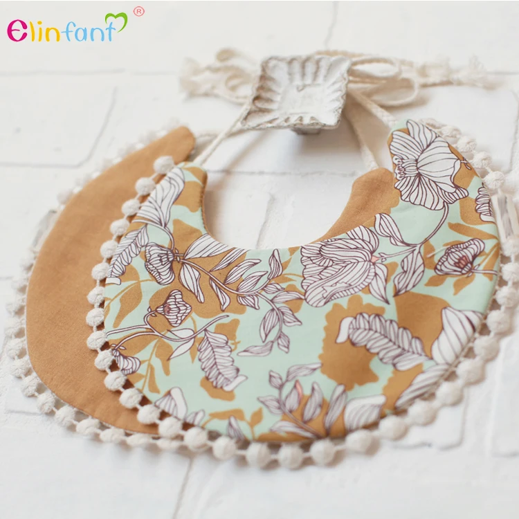 Логотип Печатные рисунки мультфильма Kawaii Baby Bibs