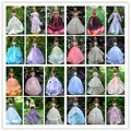 30 Items Dresses Hangers Shoes Handmade Gown Dress Clothing For Barbie Doll
