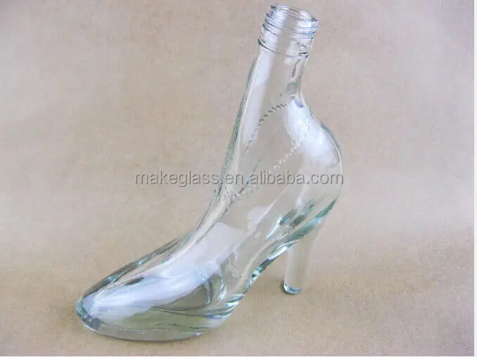 Hot Sale High Heel Shoe Shape Glass Bottle High Quality