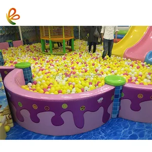 Wholesale Dia.8cm Plastic Indoor Playground Inflatable Ball Pits for Ball Pool