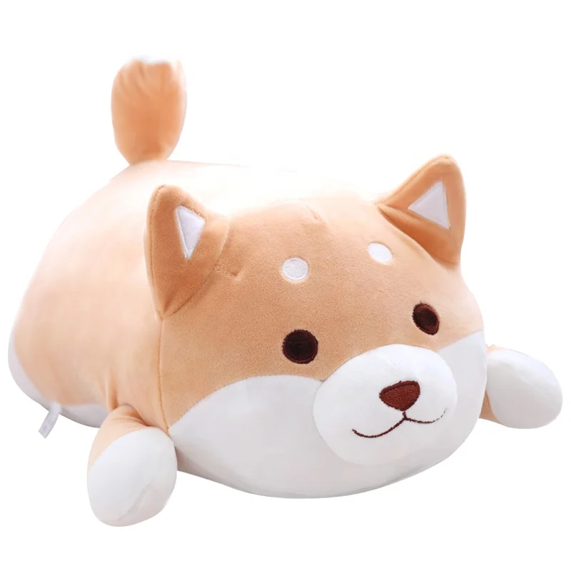 plush dog body pillow