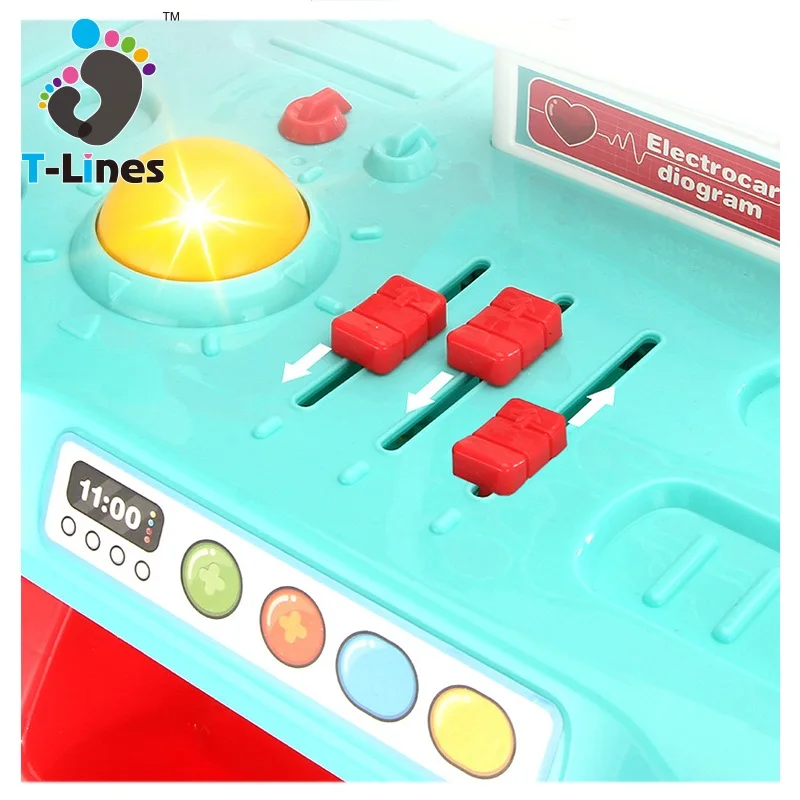 Развивающий операционный стол, набор докторов, игрушка для ролевых игр для детей