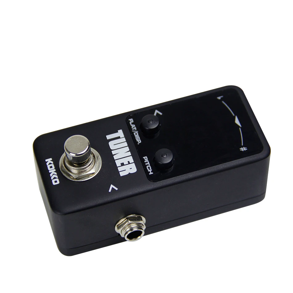 Kokko Flanger FTN2 Mini LED Screen Tuner Guitar Effect Pedal Portable Guitar Pedal Guitar Accessories