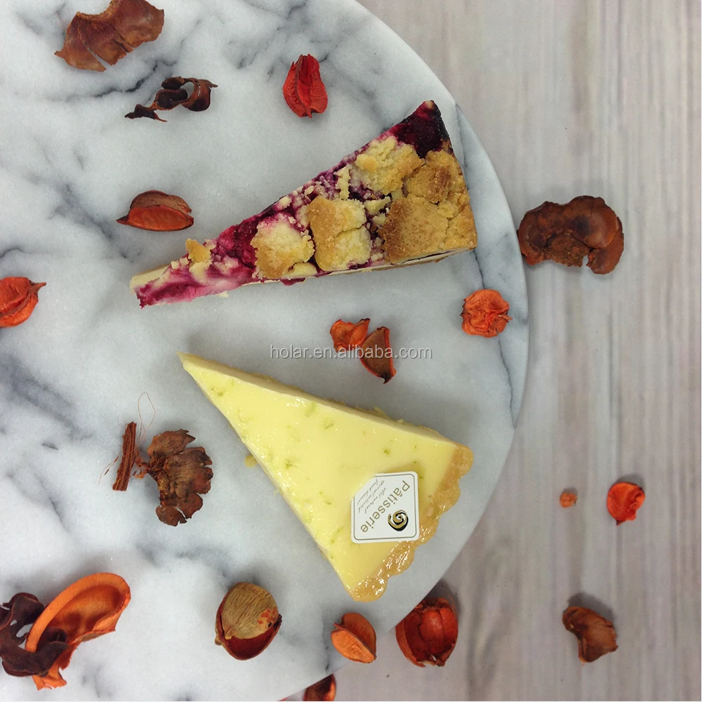 
 [Holar] Тайваньская круглая мраморная тарелка 12 дюймов  