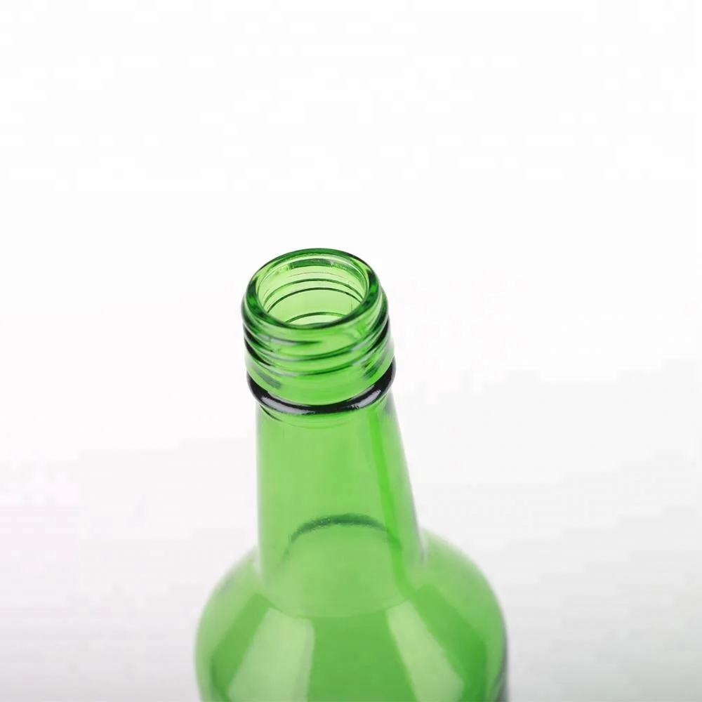 
360 мл Корейская Зеленая Бутылка для вина Soju для напитков 