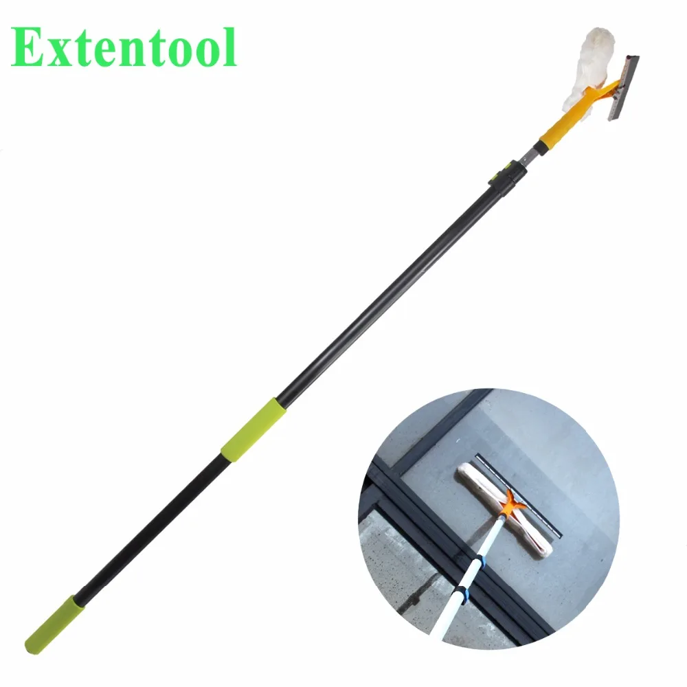 2023  NEW Glass Wiper with Telescopic Long Handle for Window Glass Cleaning Tools