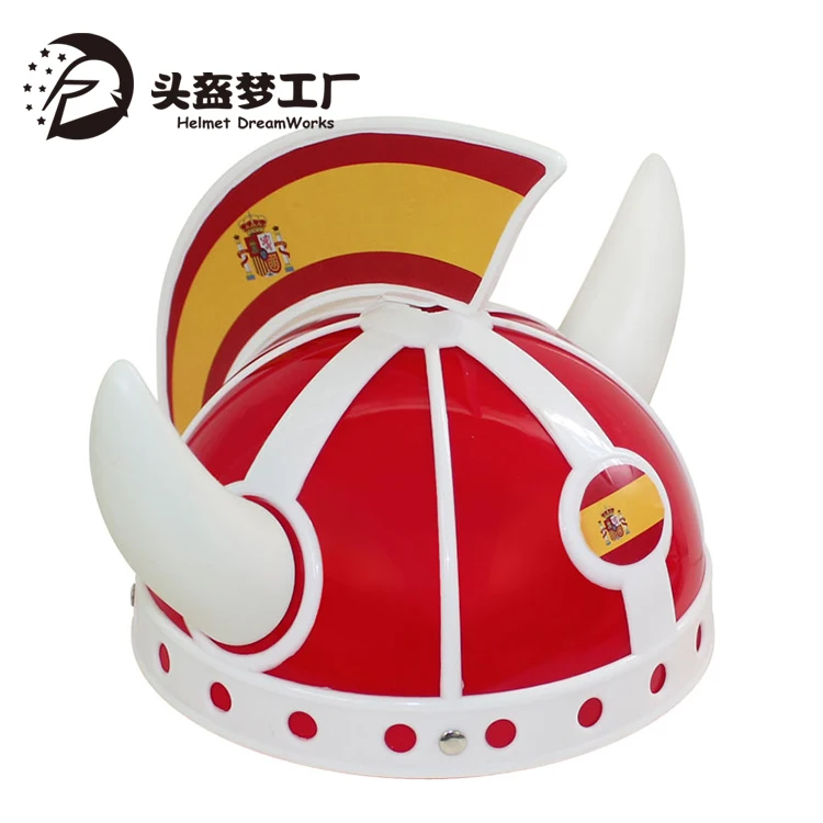 
Пластиковые футбольного болельщика шлем шапка была пригодным как для мужчины, так и для детей 